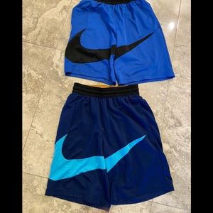 2 pairs of Nike men’s basketball shorts